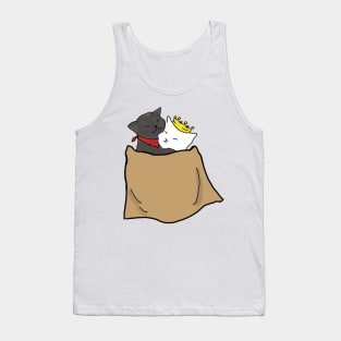 Merthur Cats in a Blanket Tank Top